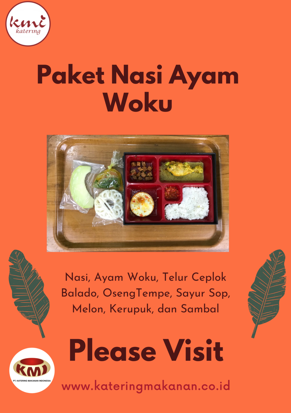 Paket Nasi Ayam Woku